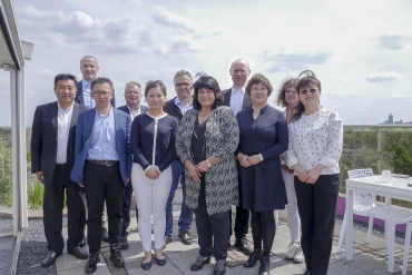 Delegation chinesischer Pflegeexperten besucht die Clivia Gruppe in Kleve